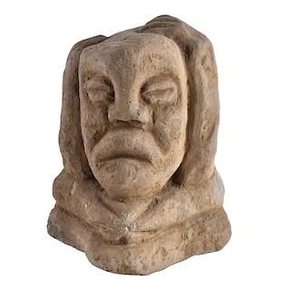 Pre Columbian or Late Olmec Stone Sculpture