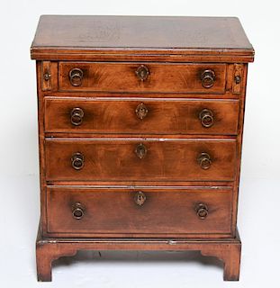 Georgian Manner Chest w Hinged Top