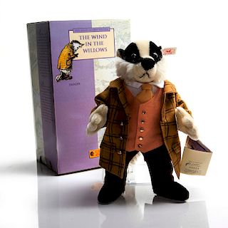 STEIFF BADGER, THE WIND IN THE WILLOWS
