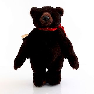 WINDLEWOOD MOHAIR ARTICULATED TEDDY BEAR