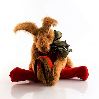 MITTEN HARE TEDDY BEAR WITH CARROT