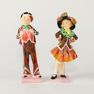 PAIR OF ROYAL DOULTON FIGURINES, PEARLY BOY AND GIRL