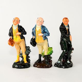 3 ROYAL DOULTON FIGURINES, CHARLES DICKENS
