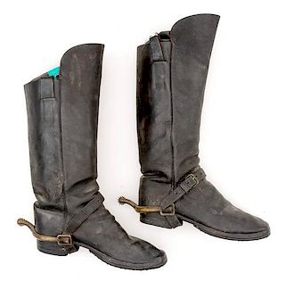 Cavalry Boots with Spurs 