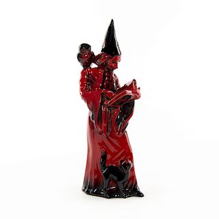 ROYAL DOULTON FLAMBE FIGURINE THE WIZARD HN3121