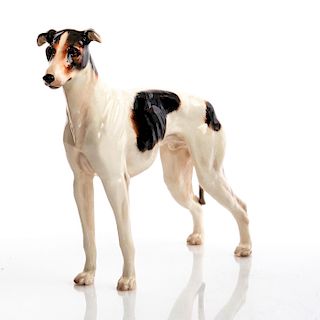 ROYAL DOULTON DOG FIGURINE, GREYHOUND STANDING HN1075