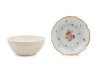 Two Porcelain Bowls<br>comprising a Vienna and Sp