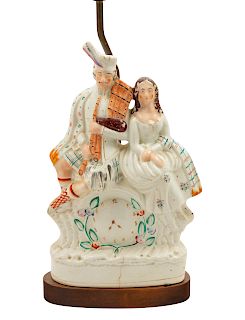 A Staffordshire Figural Group<br>19TH CENTURY<br>