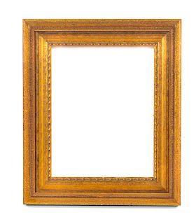 A Set of Six Giltwood Frames<br>Height 15 1/2 x w