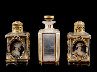 Three French Scent Bottles<br>LATE 19TH/EARLY 20T