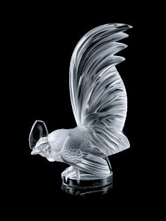 A Lalique Frosted Glass Figure<br>20TH CENTURY<br
