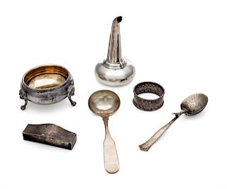 A Collection of Silver and Silver-Plate Table Art