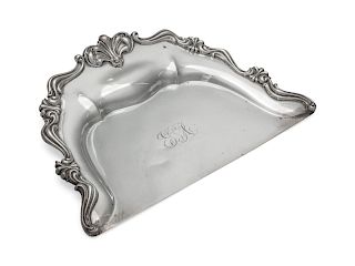 An American Silver Crumb Tray<br>Graff, Washbourn