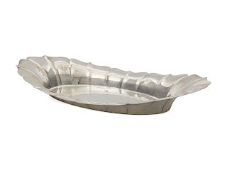 An American Silver Bread Dish<br>R. Wallace &amp;