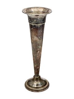 An American Silver Vase<br>Preisner Silver Co., W
