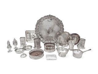 A Collection of Silver-Plate Table Articles<br>co