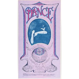 FAMILY DOG PRODUCTIONS PSYCHEDELIC CONCERT POSTERS