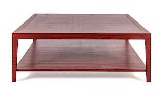 A Contemporary Lacquered Low Table<br>SECOND HALF