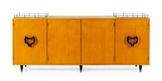 A Contemporary Sideboard<br>Height 34 1/2 x width
