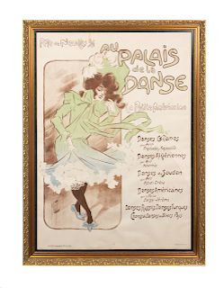 A French Poster<br>Au Palais de la Danse<br>62 1/
