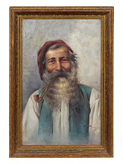 Artist Unknown<br>19TH/20TH CENTURY<br>Old Man wi