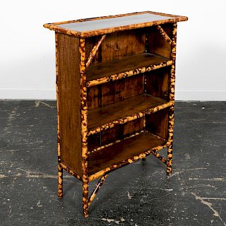19th C. Bamboo Aesthetic Movement Bookcase