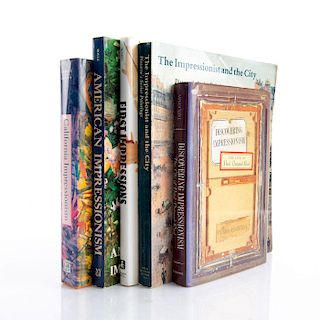 GROUP OF 5 BOOKS ON IMPRESSIONISM