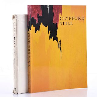 TWO RETROSPECTVE BOOKS, CLYFFORD STILL 1904-1980