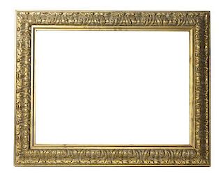 A Giltwood Frame, Height 25 x width 30 1/2 inches.