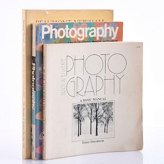 SET OF 3 BOOKS ON PHOTOGRAPHY