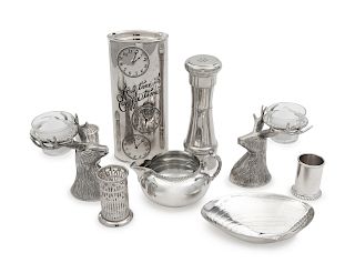 A Collection of Silver-Plate Table Articles<br>La