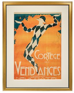 A French Poster<br>Cortege Vend Anges<br>36 x 24 