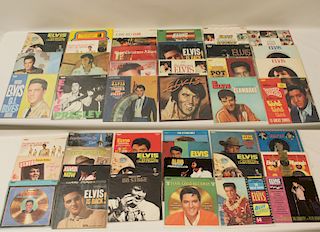COLLECTION OF 53 ELVIS PRESLEY PROMOTIONAL RECORDS