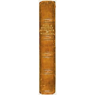 1779, THE TOWN AND COUNTRY ALMANACK