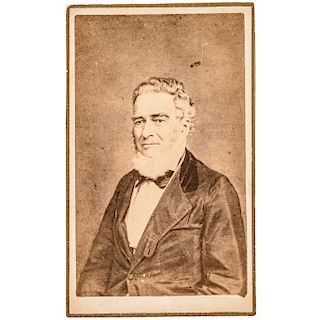 c 1863 Edward Bates, Abraham Lincolns Attorney General, Carte de Visite Photo