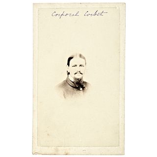 CDV Photo of Thomas P. Boston Corbett the Soldier Who Killed John Wilkes Booth