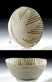 Anasazi Pottery Black-on-White Bowl, Mesa Verde Museum