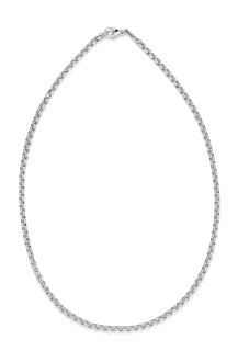 An 18 Karat White Gold Cable Link Necklace, Chopard,