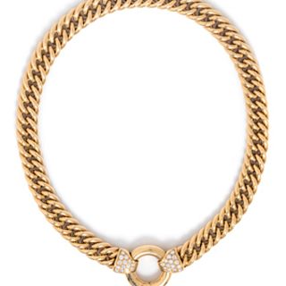 An 18 Karat Yellow Gold and Diamond Collar Necklace, Chopard,