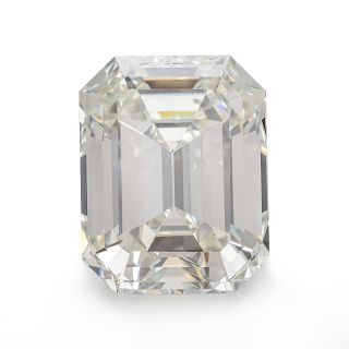 A 5.14 Carat Octagonal Step Cut Diamond,