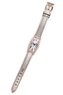 An 18 Karat Rose Gold and Diamond Ref. 386 'No. 3' Wristwatch, Bedat & Co.,