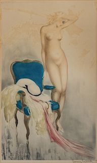 Louis Icart
(French, 1888-1950)
Fair Model, 1937
