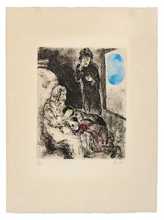 Marc Chagall 
(Russian, 1887-1985)Untitled