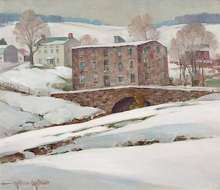 Arthur Meltzer 
(American, 1893-1989)
Old Mill