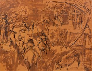 Bernard Reder
(American, 1897-1963)
Untitled (Rom