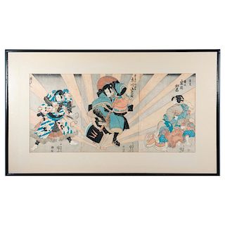 Utagawa Kuniyoshi (1798 - 1861).