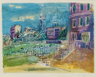 Jean Dufy
(French, 1888-1964)
Montmartre et Sacre
