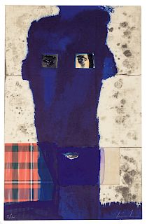 James Brown
(American, b. 1951)
Untitled (Blue Fa