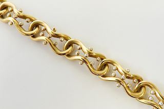 Angela Cummings - 18K Gold Link Bracelet