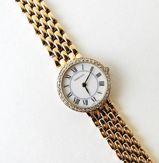 14K Lady's Tiffany & Company Watch